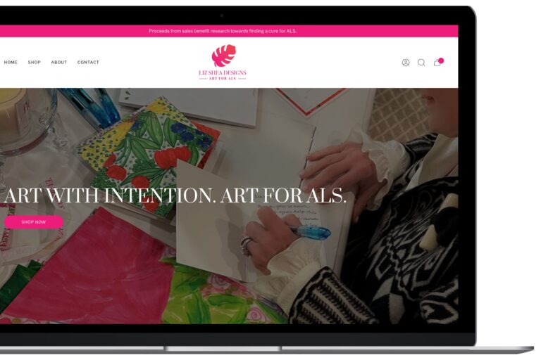 Art for ALS fundraising card creation